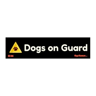 Dog Signage Board